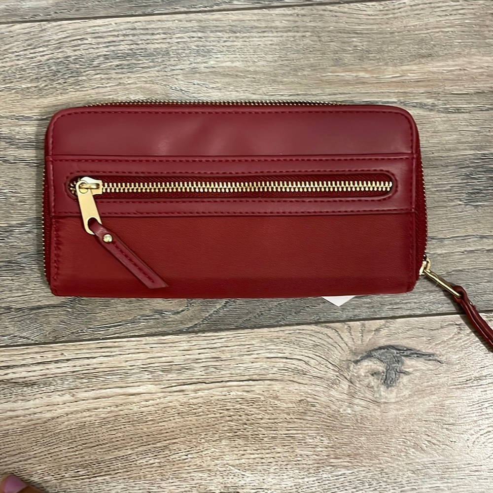 Time and Tru Red Wallet